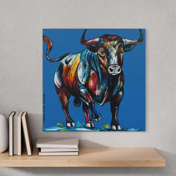 Blue Bull (Original Painting)