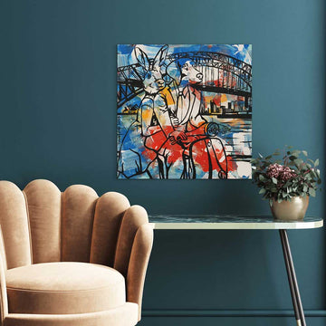 Blue Sydney (Original Painting)
