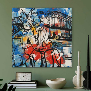 Blue Sydney (Original Painting)