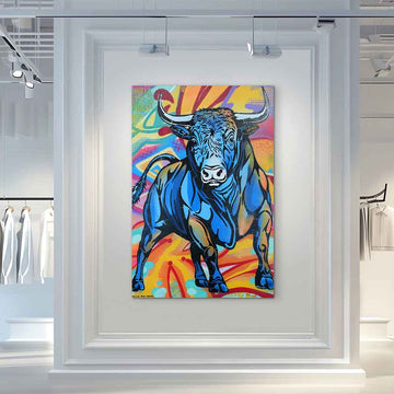 Blue Thunder (Original Painting)