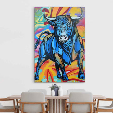 Blue Thunder (Original Painting)