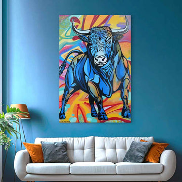 Blue Thunder (Original Painting)
