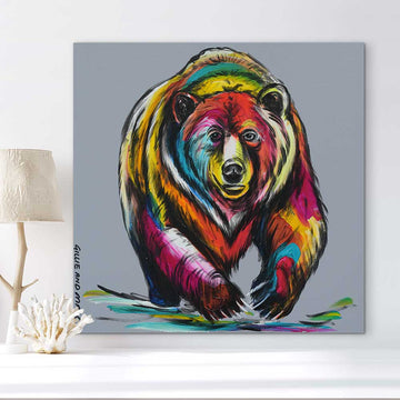 Bold Bear (Original Painting)