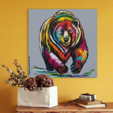 Bold Bear (Original Painting)