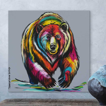 Bold Bear (Original Painting)