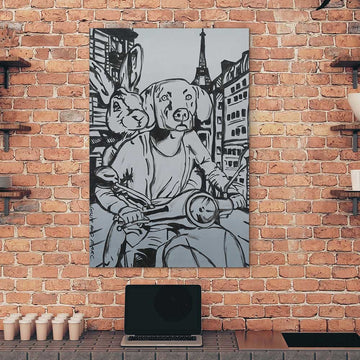 Bold Paris (Original Painting)