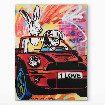 Breaking the Speed Limit (Original Painting)