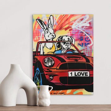 Breaking the Speed Limit (Original Painting)