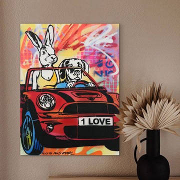 Breaking the Speed Limit (Original Painting)