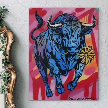 Bull Desire (Original Painting)