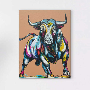 Bull Hero (Original Painting)