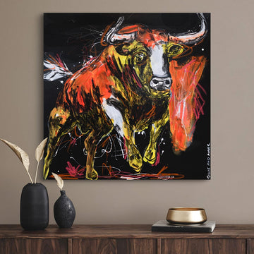 Bull of Courage  (Original Painting)