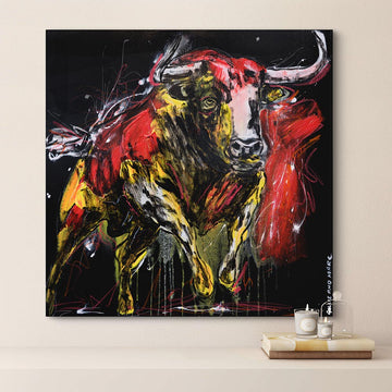 Bull of Resilience (Original Painting)