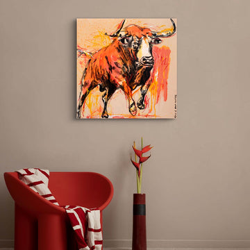 Bull of Triumph (Original Painting)
