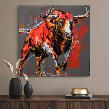 Bull of Zeal (Original Painting)