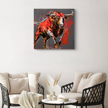 Bull of Zeal (Original Painting)