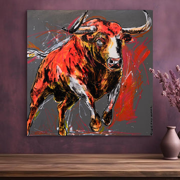 Bull of Zeal (Original Painting)
