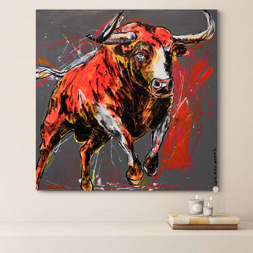 Bull of Zeal (Original Painting)
