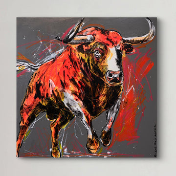Bull of Zeal (Original Painting)