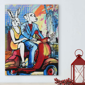 Catch Me If You Can (Original Painting)