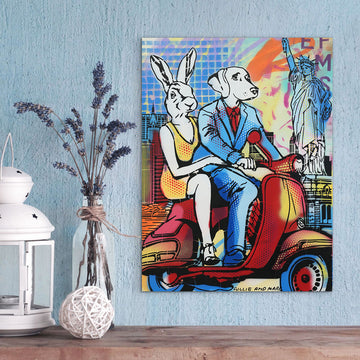 Catch Me If You Can (Original Painting)