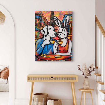 Coffee Lovers (Original Painting)