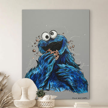 Cookie Monster Loved Cookies (Original Painting)