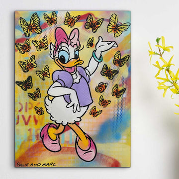 Daisy Surprise (Original Painting)