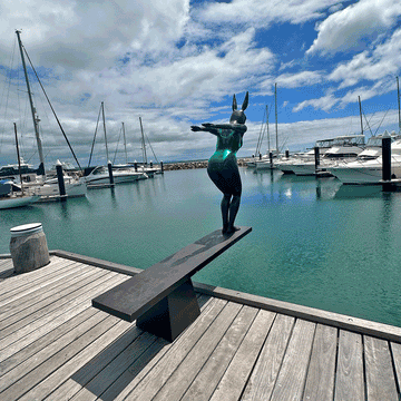 She Would Swim Forever (Bronze Sculpture)