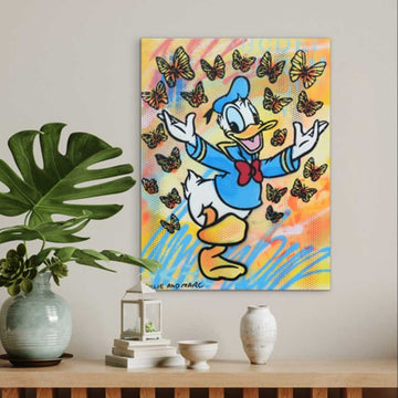Donald Is Very Happy (Original Painting)