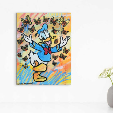 Donald Is Very Happy (Original Painting)