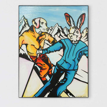 Downhill All Day (Original Painting)