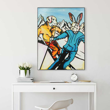 Downhill All Day (Original Painting)