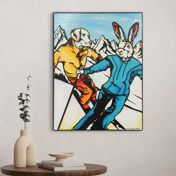 Downhill All Day (Original Painting)