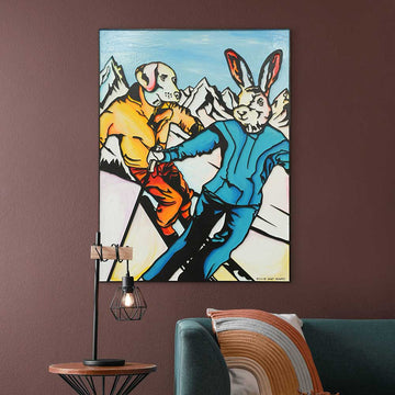 Downhill All Day (Original Painting)