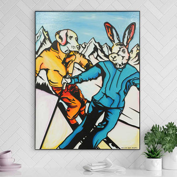 Downhill All Day (Original Painting)