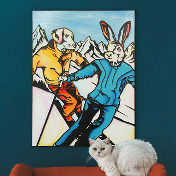 Downhill All Day (Original Painting)