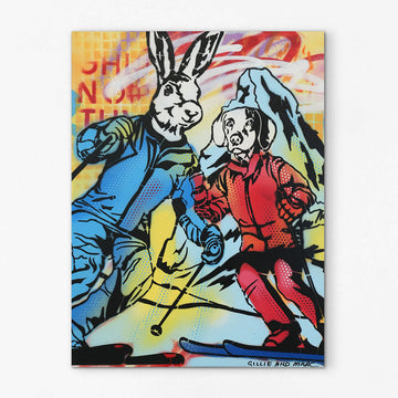 Downhill Lovers (Original Painting)