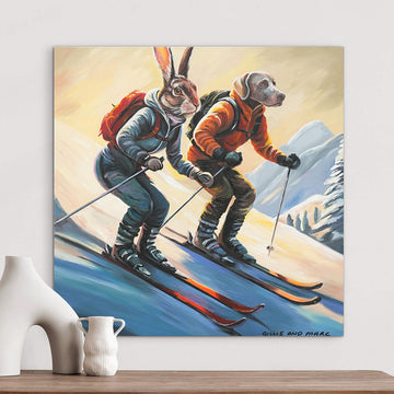 Downhill Lovers (Original Painting)
