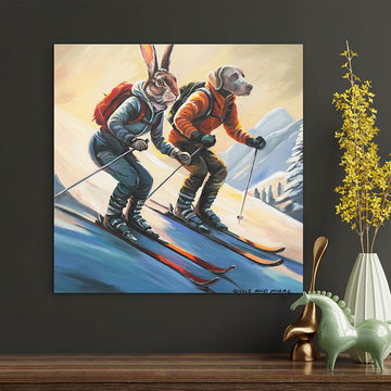 Downhill Lovers (Original Painting)