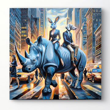 Downtown NYC (Original Painting)