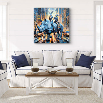 Downtown NYC (Original Painting)