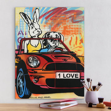 Drive Me Crazy (Original Painting)