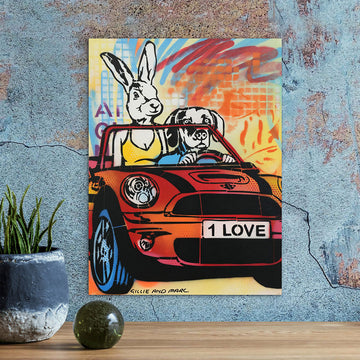 Drive Me Crazy (Original Painting)