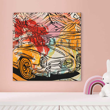Drive Today and Don’t Stop (Original Painting)