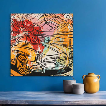 Drive Today and Don’t Stop (Original Painting)