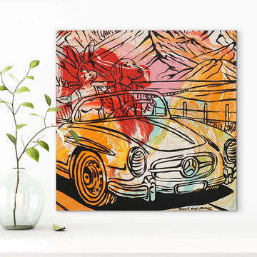 Drive Today and Don’t Stop (Original Painting)