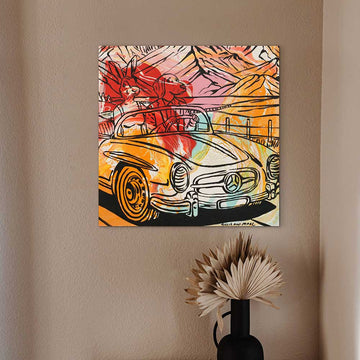 Drive Today and Don’t Stop (Original Painting)