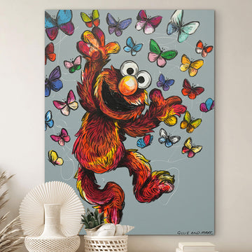 Elmo Is on a High (Original Painting)