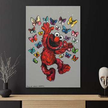 Elmo Jumped for Joy (Original Painting)
